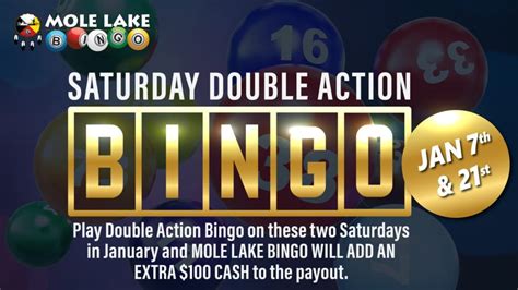 mole lake bingo|mole lake casino bingo schedule.